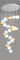 Planet Staircase Chandelier from maija