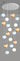 Planet Staircase Chandelier from maija
