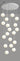 Planet Staircase Chandelier from maija