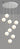Planet Staircase Chandelier from maija