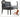 DIME GARDEN Hokkaido Chic Aluminum Alloy High Chair Set from DIME GARDEN