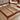 DOSMARS Evelyn Allory Wood Solid Bed from DOSMARS