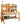 Avery Adjustable Study Desk Set from Aitehe