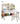 Avery Adjustable Study Desk Set from Aitehe