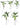 Artificial Salian Calla Lily Plant from maija