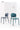 (Set of 2) Gil Plastic Dining Chair from maija