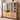 BAIYA SHUNAN Elowen Rustic Natural Wood Bookcase Furniture from BAIYA SHUNAN