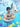 DUJIA Lysandra Colorful Inflatable Penguin Pool Float from DUJIA