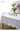 White Ruffle Linen Tablecloth from maija