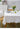 White Ruffle Linen Tablecloth from maija