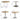 DIME GARDEN Santiago Stylish Rattan Backrest Dining Set from DIME GARDEN