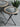 Industrial Glass Round Side Table from Houzhai Home