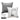 YOULI Jasper Chic White Light Luxury Pillow Set from YOULI