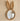 RATTAN FURNITURE Isla Bunny Whimsical Bear Mirror Decor from RATTAN FURNITURE