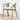 DIME GARDEN Alhambra Elegant Teak Three-Piece Courtyard Set from DIME GARDEN