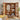 RATTAN FURNITURE Naminara Elegant Cherrywood Retro Double-Door Wardrobe from RATTAN FURNITURE