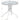EXCELLENT Santiago Sleek Modern Outdoor Steel Glass Round Table Set from EXCELLENT