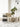 SAMMI Claire Stainless Steel Sofa Cart from SAMMI