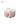 Cube Pastel Pink Piggy Side Table from maija