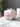 Cube Pastel Pink Piggy Side Table from maija