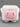 Cube Pastel Pink Piggy Side Table from maija