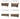 DIME GARDEN Aracely Rustic Chic Coffee Table Set from DIME GARDEN