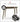 DIME GARDEN Hokkaido Chic Aluminum Alloy High Chair Set from DIME GARDEN