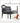 DIME GARDEN Hokkaido Chic Aluminum Alloy High Chair Set from DIME GARDEN