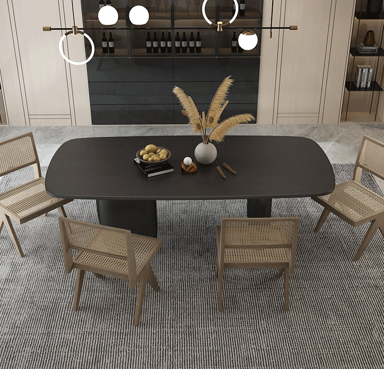 dining table serves as a central stage for connection and comfort