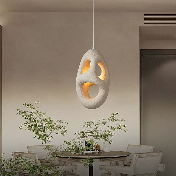 Chandelier with reflective materials brightening a living space