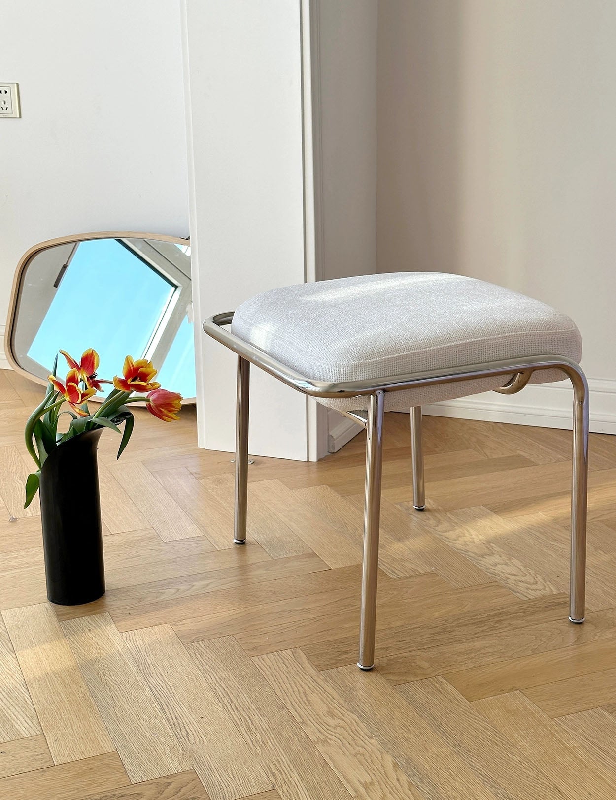 The stool is more than just a piece of furniture