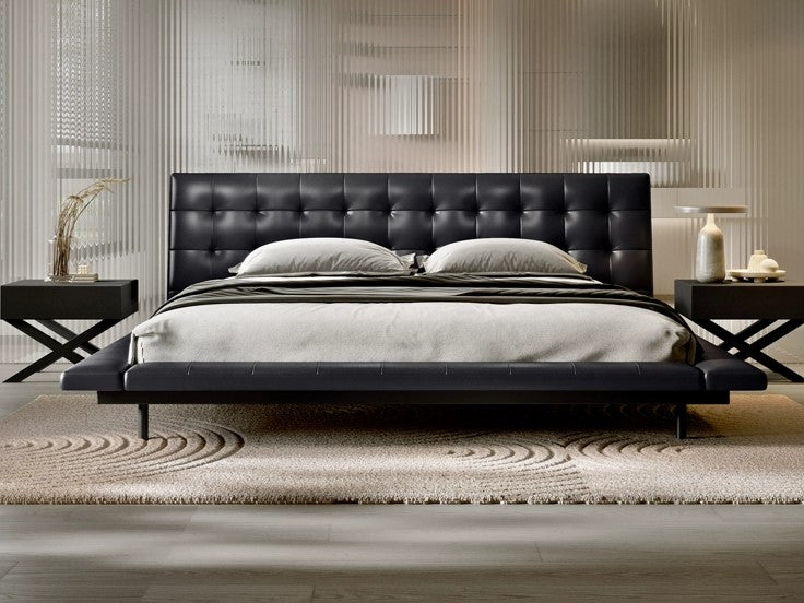Use warm lighting, soft textiles, neutral colors, and calming scents to create a peaceful bedroom ambiance.