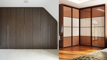 fitted wardrobe vs freestanding wardrobe
