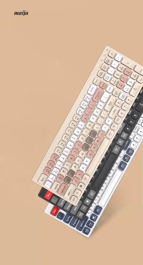 Contrast Wireless Keyboard and Mouse Set from maija