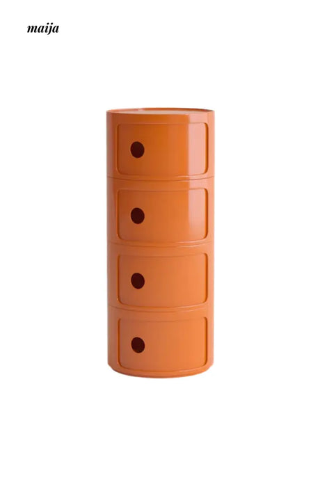 PUMPKIN BOX Round Minimalist Bedside Table from PUMPKIN BOX