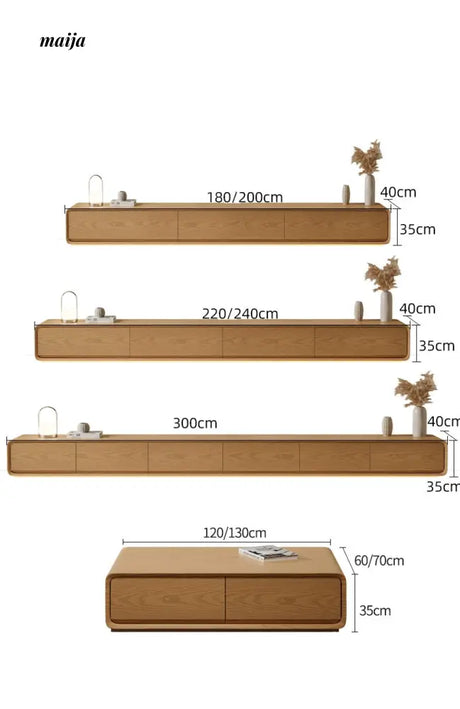 [Pre-Order] Jeremiah Solid Wood TV Cabinet from maija