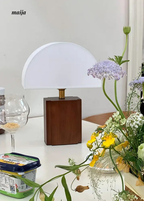 Retro Half Moon Lamp from maija