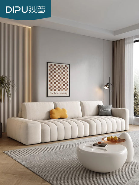 DIPU Landry Scandinavian Cream Modern Sofa from DIPU