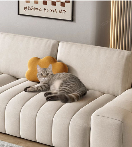 DIPU Landry Scandinavian Cream Modern Sofa from DIPU