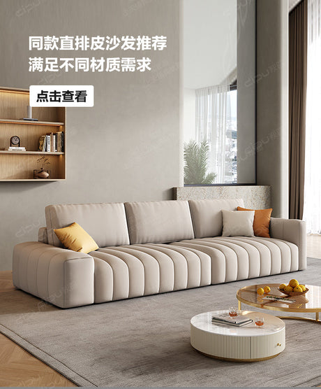 DIPU Landry Scandinavian Cream Modern Sofa from DIPU