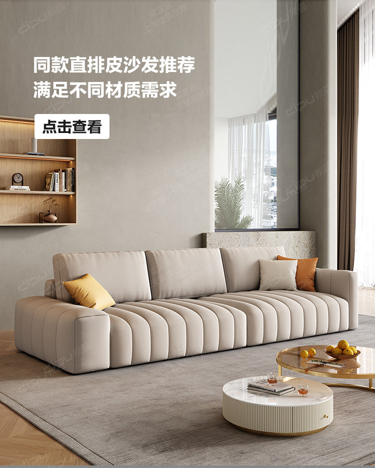 DIPU Landry Scandinavian Cream Modern Sofa from DIPU