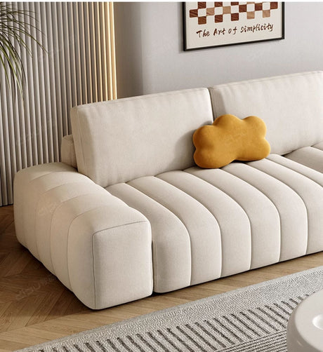 DIPU Landry Scandinavian Cream Modern Sofa from DIPU