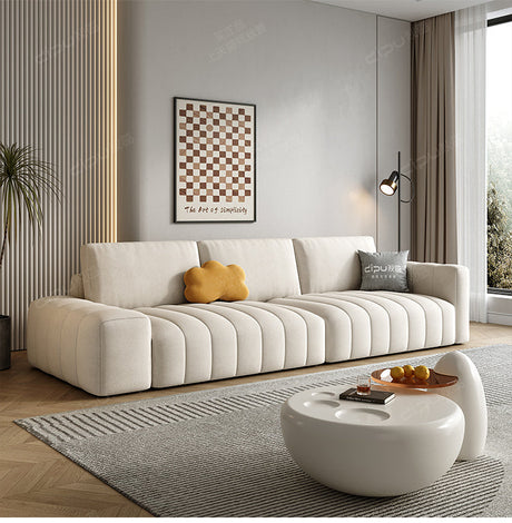 DIPU Landry Scandinavian Cream Modern Sofa from DIPU