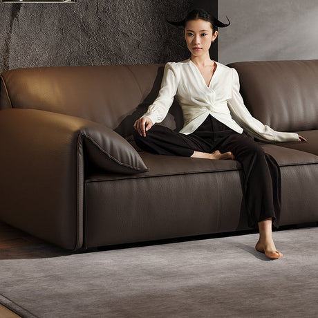 FASATI Eloise Vibrant Soft Cowhide Sofa from FASATI