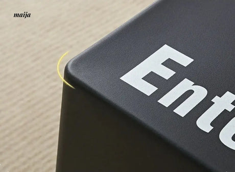 Colourful Enter Key Stool from maija