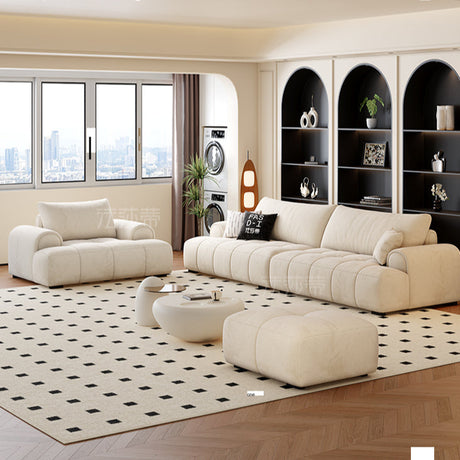 FASATI Emmeline Cream Cotton Sofa Scandinavian Style from FASATI