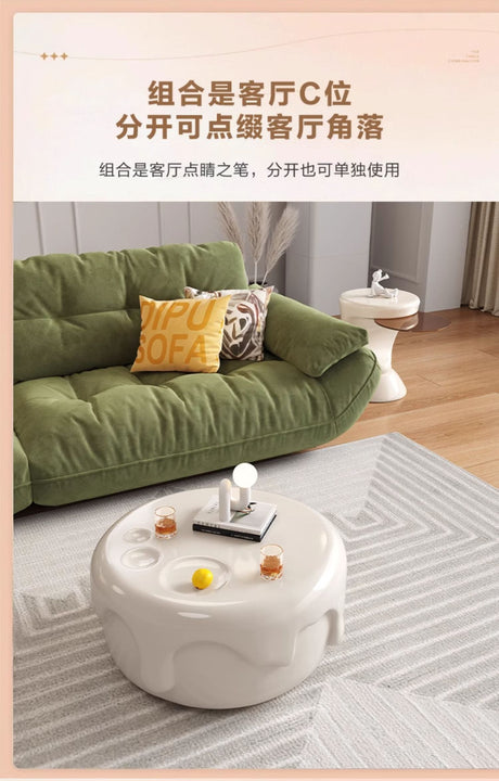 DIPU Riley French Cream Coffee Table from DIPU