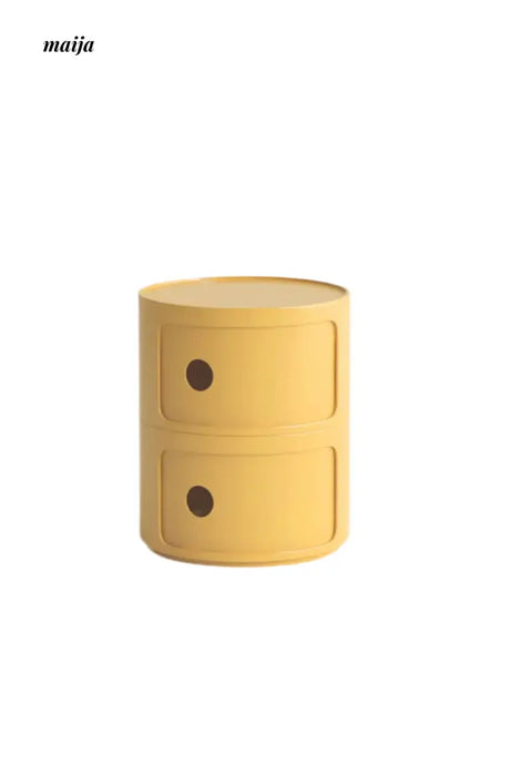 PUMPKIN BOX Round Minimalist Bedside Table from PUMPKIN BOX