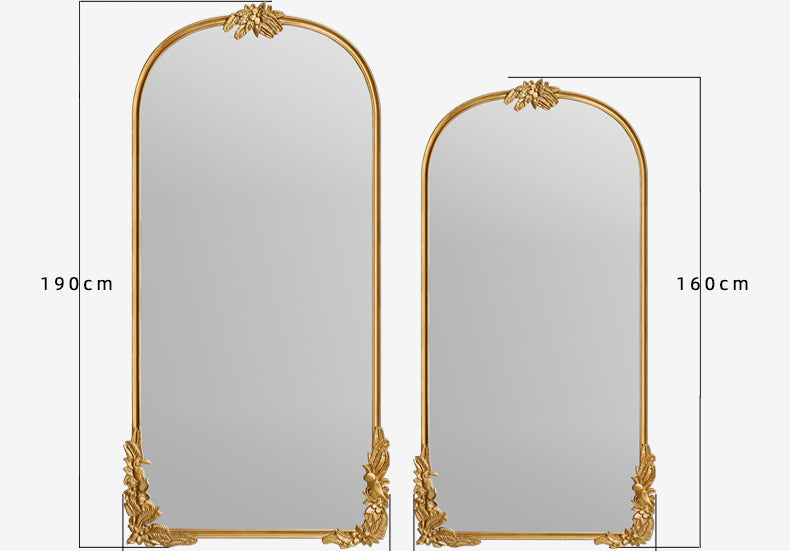 LANXESS Isolde Elegant Light Luxury Full-Body Mirror from LANXESS