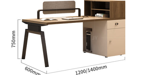 MUTINI LUCAS Sleek Modern Office Desk Set from MUTINI
